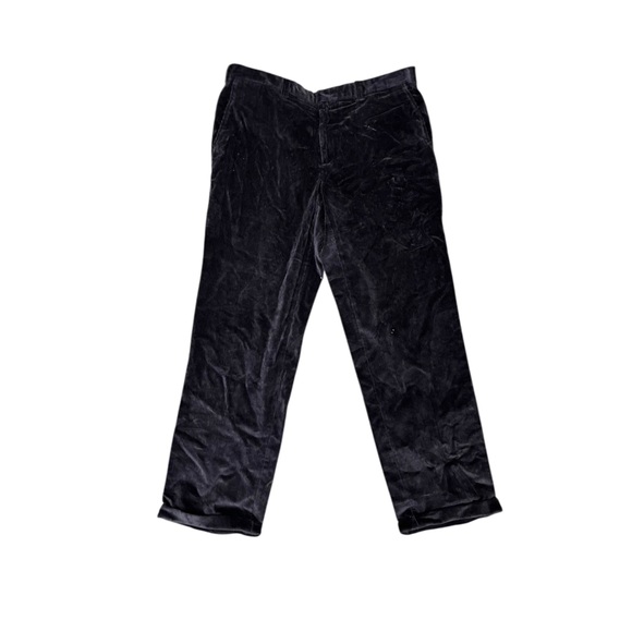 Vintage Y2K Orvis Corduroy Pants Brisbane Moss Dark Gray Quiet Luxury 40 - Picture 1 of 6